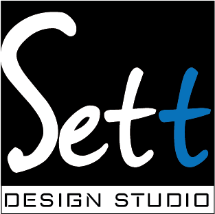 logo Sett Design Studio fond